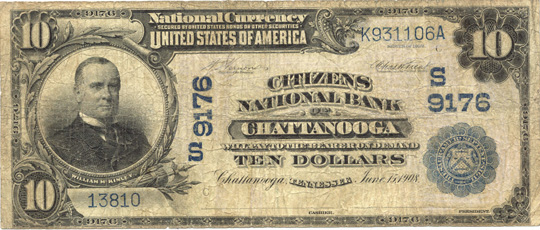 $10 Citizens NB Ch9176 1902 DB